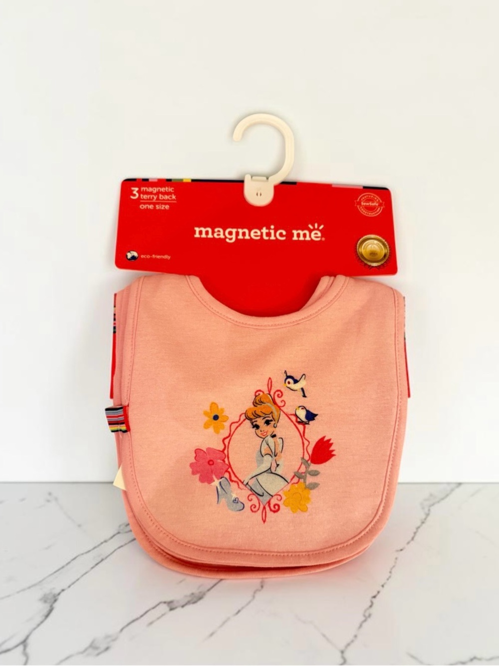 Baby Bib 3-Pack Princess Royal Radiance